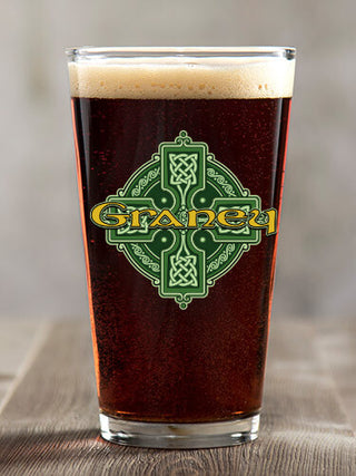 Celtic Cross : Pint Glasses - Color Printed