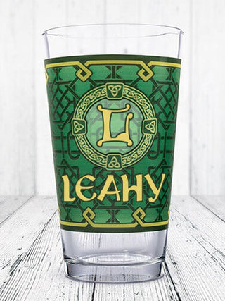 Celtic Knot Monogram : Pint Glasses - Color Printed