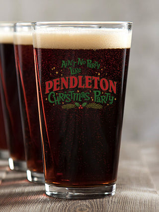 Christmas Party : Pint Glasses - Color Printed
