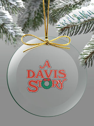 Christmas Story : 4 Inch Round Glass Ornament