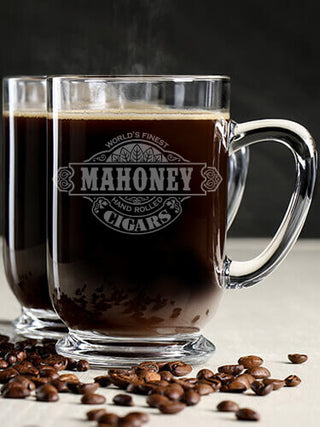 Cigars : Coffee Mugs - Engraved