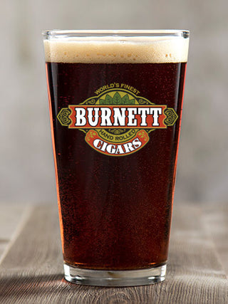 Cigars : Pint Glasses - Color Printed
