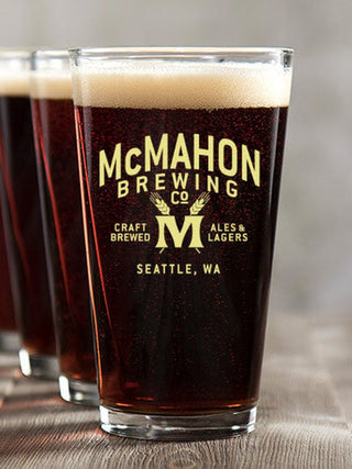 Classic Brewing Company : Pint Glasses - Color Printed