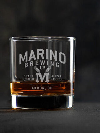 Classic Brewing Company : Rocks Glasses - Engraved