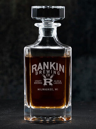 Classic Brewing Company : Whiskey Decanter - Engraved