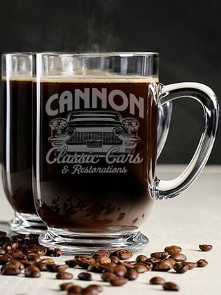 Classic Cars : Coffee Mugs - Engraved