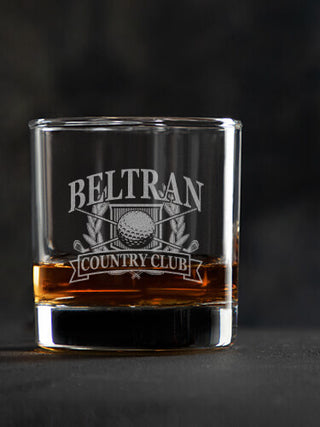 Classic Country Club : Rocks Glasses - Engraved