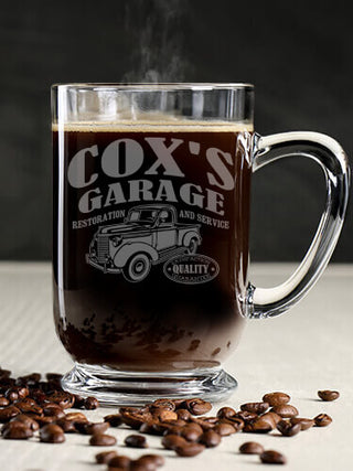 Classic Garage : Coffee Mugs - Engraved