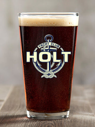 Classic Yacht Club : Pint Glasses - Color Printed