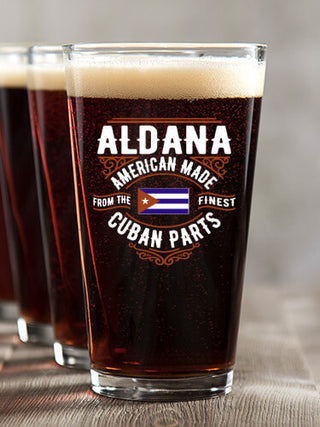Cuban Parts : Pint Glasses - Color Printed