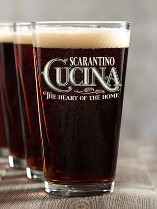 Cucina : Pint Glasses - Color Printed