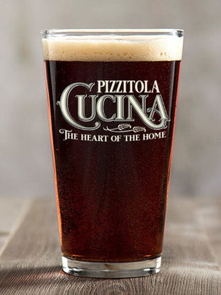 Cucina : Pint Glasses - Color Printed