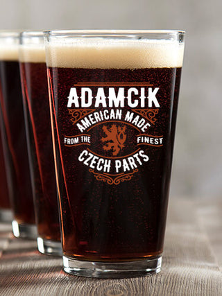 Czech Parts : Pint Glasses - Color Printed