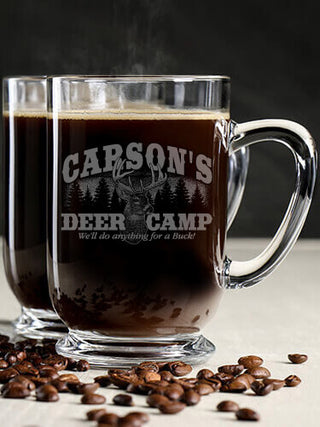 Deer Camp : Coffee Mugs - Engraved