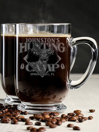 Deer Hunting Camp : Coffee Mugs - Engraved
