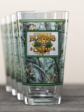 Deer Hunting Camp : Pint Glasses - Special Edition