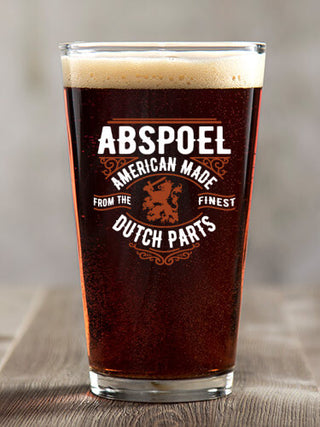 Dutch Parts : Pint Glasses - Color Printed