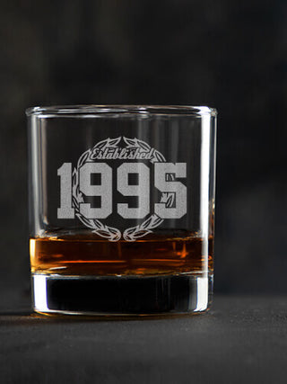 Established : Rocks Glasses - Engraved