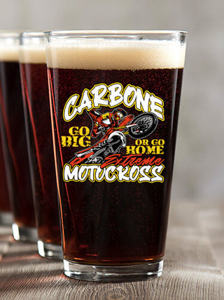 Extreme Motocross : Pint Glasses - Color Printed