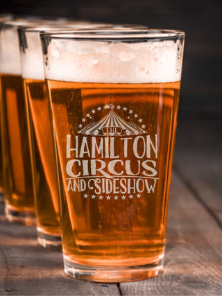 Family Circus : Pint Glasses - Engraved
