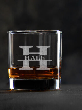 Family Monogram : Rocks Glasses - Engraved