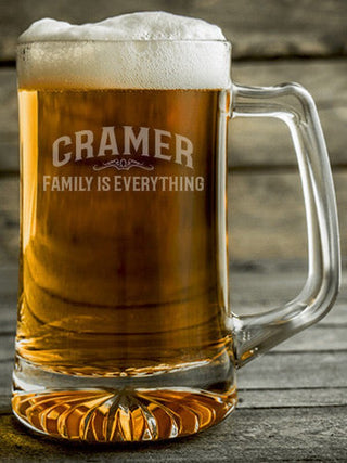 Family : Beer Mugs - Engraved
