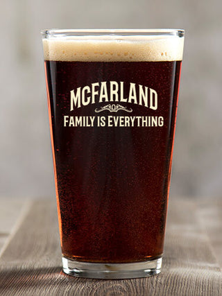 Family : Pint Glasses - Color Printed