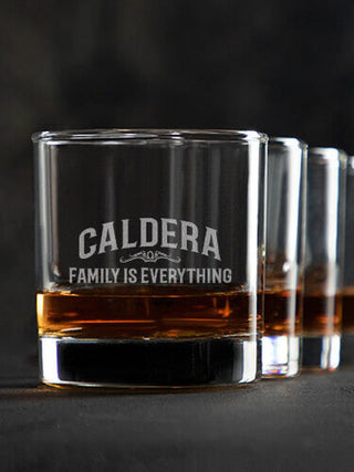 Family : Rocks Glasses - Engraved