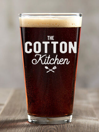 Farmhouse Kitchen : Pint Glasses - Color Printed
