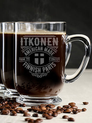 Finnish Parts : Coffee Mugs - Engraved