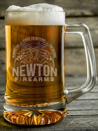 Firearms : Beer Mugs - Engraved