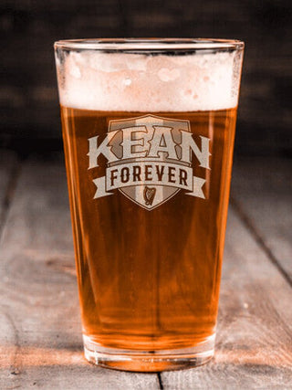 Forever : Pint Glasses - Engraved