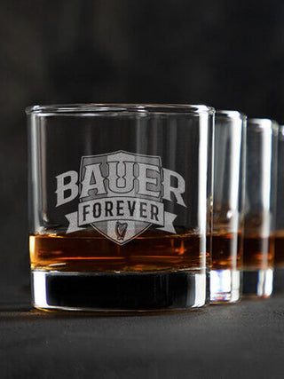 Forever : Rocks Glasses - Engraved