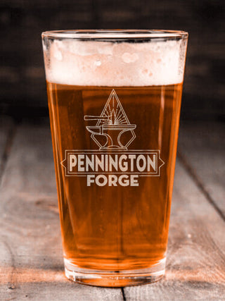 Forge : Pint Glasses - Engraved