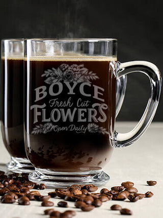 Fresh Cut Flowers : Coffee Mugs - Engraved