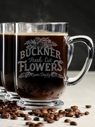 Fresh Cut Flowers : Coffee Mugs - Engraved