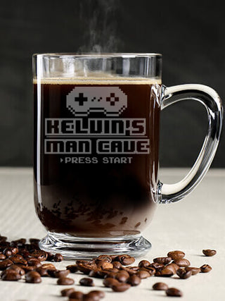 Gamer Man Cave : Coffee Mugs - Engraved