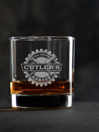 Garage : Rocks Glasses - Engraved