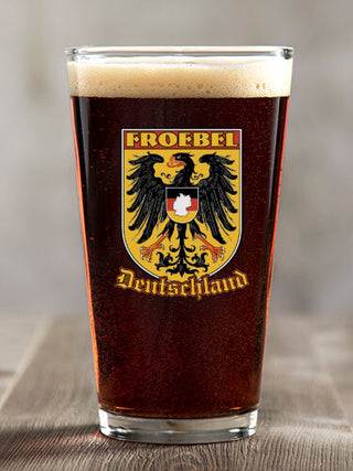 German Eagle : Pint Glasses - Color Printed