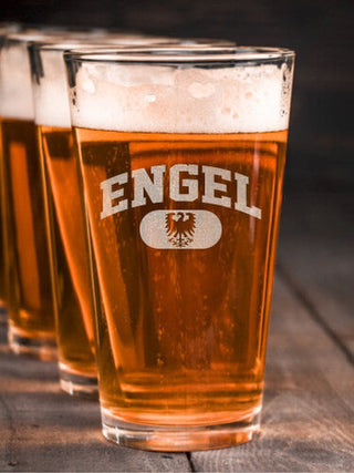 German Varsity : Pint Glasses - Engraved