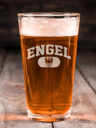 German Varsity : Pint Glasses - Engraved