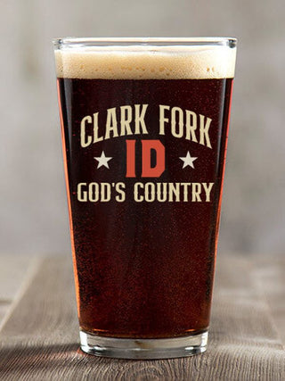 God's Country : Pint Glasses - Color Printed