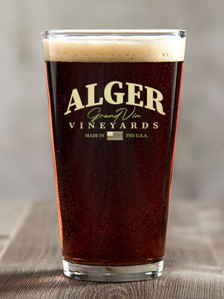 Grand Vineyards : Pint Glasses - Color Printed