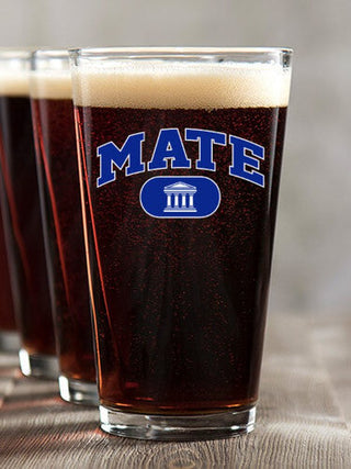 Greek Varsity : Pint Glasses - Color Printed