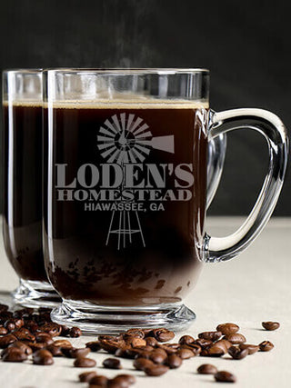 Homestead : Coffee Mugs - Engraved