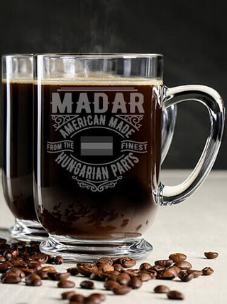 Hungarian Parts : Coffee Mugs - Engraved