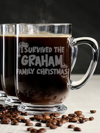 I Survived Christmas : Coffee Mugs - Engraved