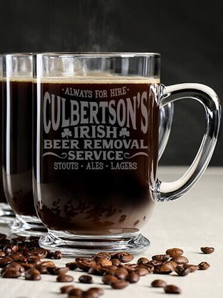 Irish Beer Removal Service : Coffee Mugs - Engraved