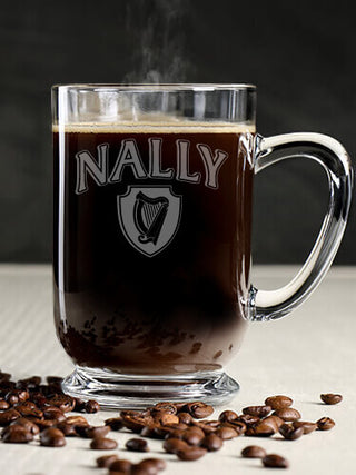 Irish Harp : Coffee Mugs - Engraved