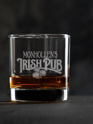 Irish Pub : Rocks Glasses - Engraved